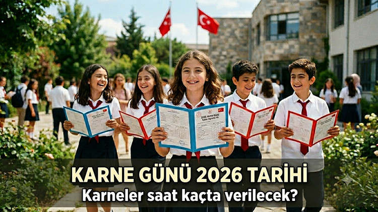 KARNELER NE ZAMAN, SAAT KAÇTA ALINACAK 2026? MEB Okullarda 2. Dönem Karne Günü Saati