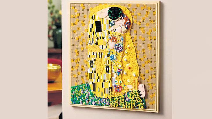Klimt’in ‘Öpücük’ü LEGO oldu Img