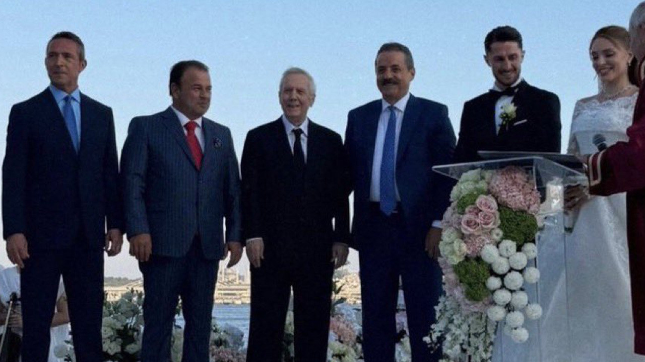 Aziz Yıldırım ve Ali Koç İsmail Yüksek’in nikah şahidi oldu Img